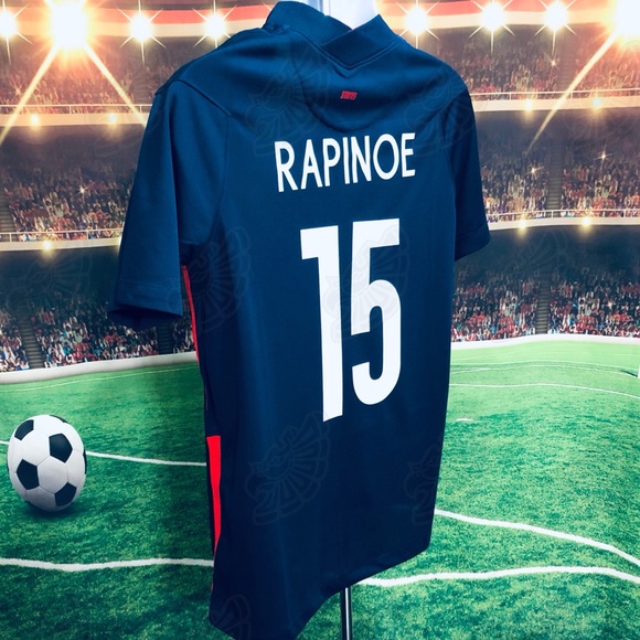 🚨 2020 USA Megan Rapinoe #15 Men’s Soccer Jersey - Picture 7 of 8